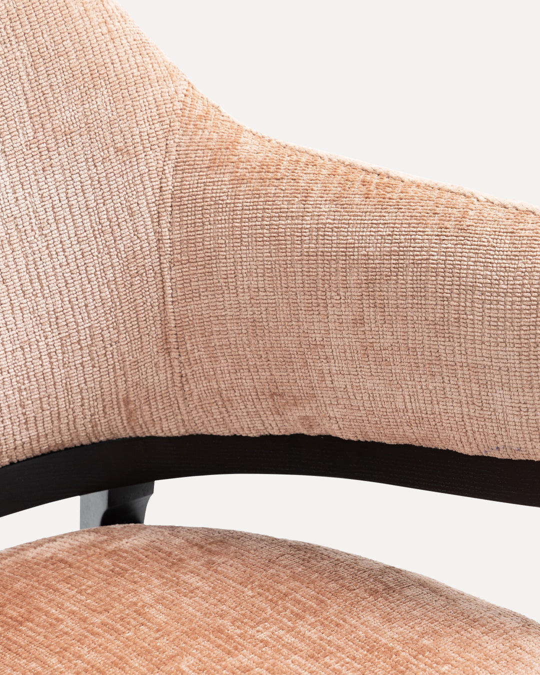 Wooden Chair Roswell - Black / Pink