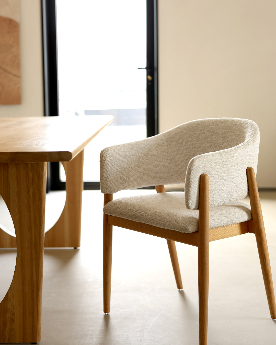 Wooden Chair Bernice - Natural