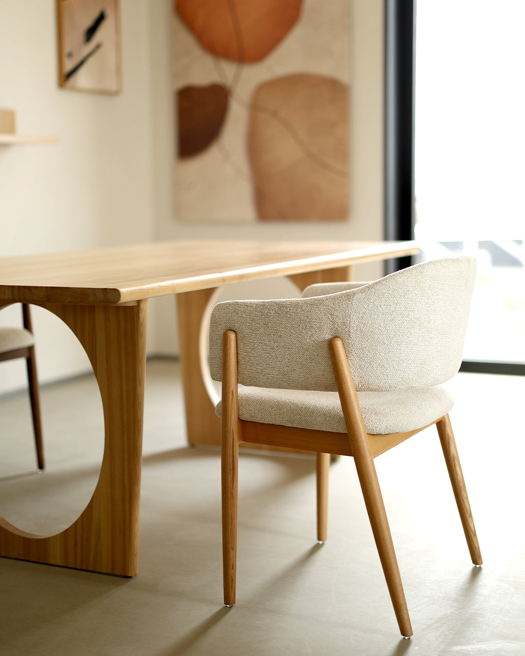 Wooden Chair Bernice - Natural