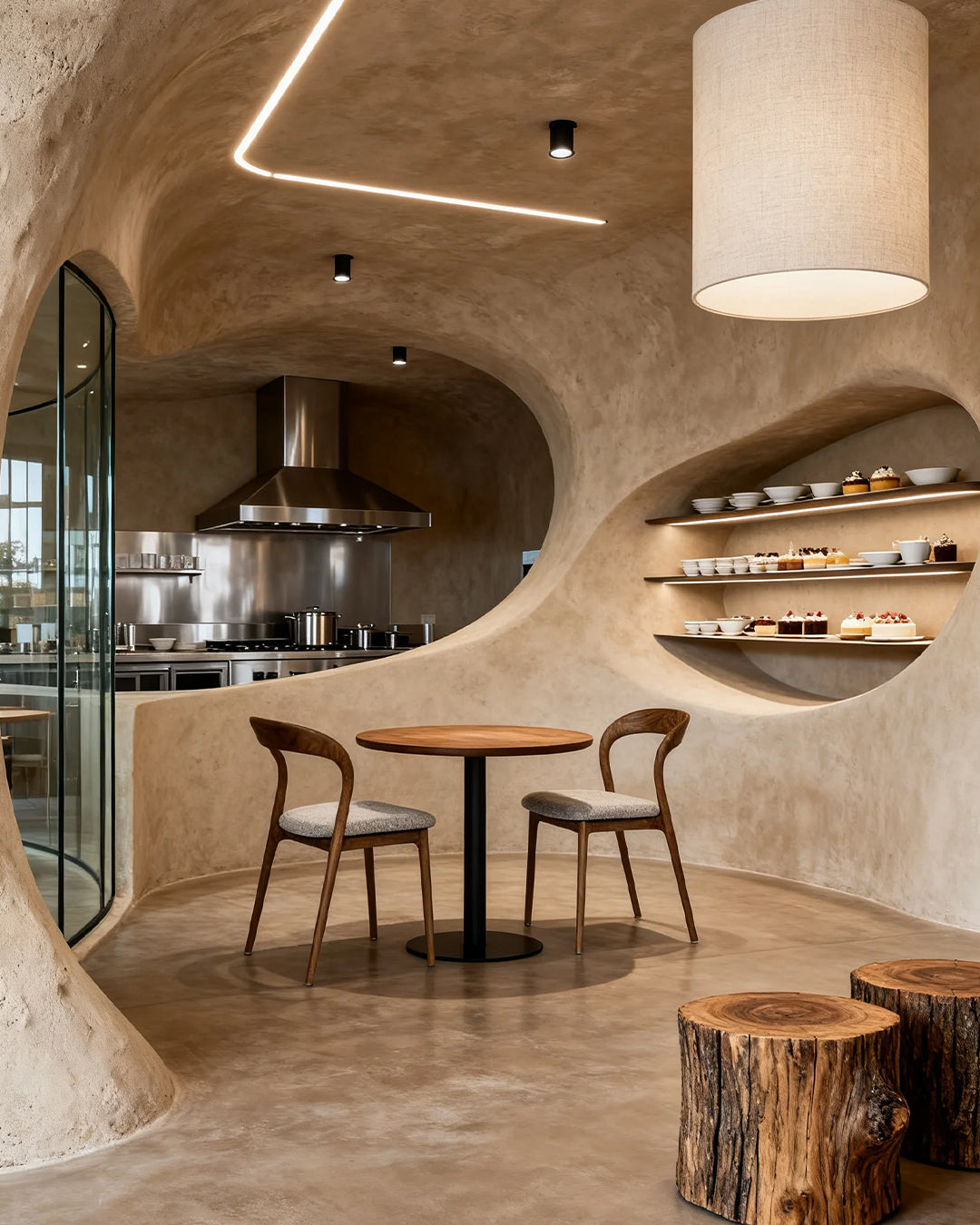 walnut / clay
