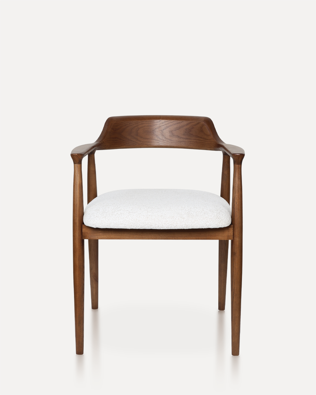walnut / white